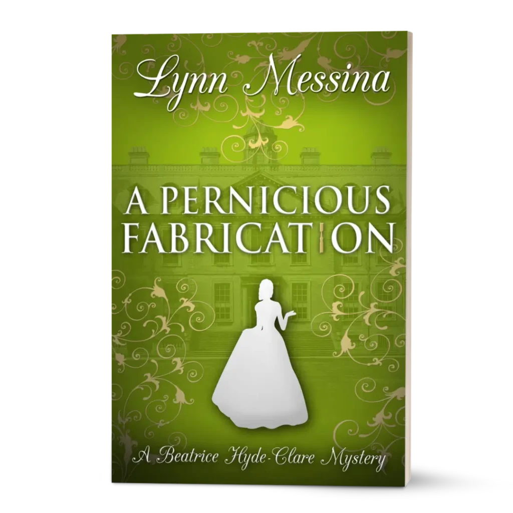 Books mockup of A Pernicious Fabrication by Lynn Messina